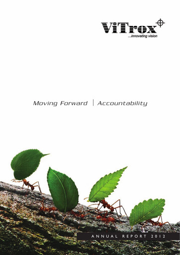 Thumbnail ViTrox Corporation Annual Report 2012