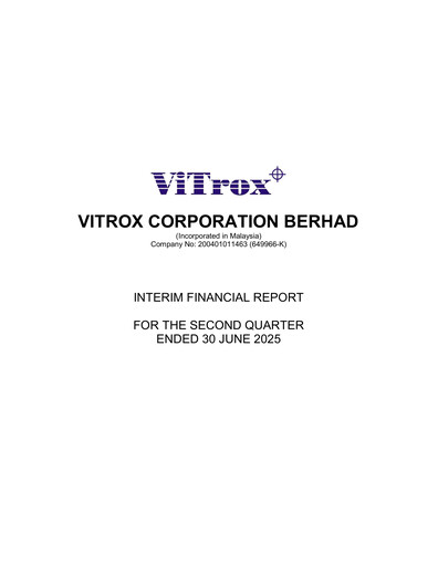 Vorschaubild ViTrox Corporation Quartalsbericht 2025-q2