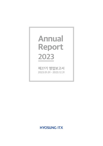 Vorschaubild Hyosung ITX Finanzbericht 2023