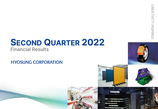 Thumbnail Hyosung Corporation Quarterly Report 2022-q2