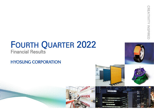 Thumbnail Hyosung Corporation Quarterly Report 2022-q4