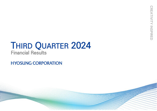 Thumbnail Hyosung Corporation Quarterly Report 2024-q3