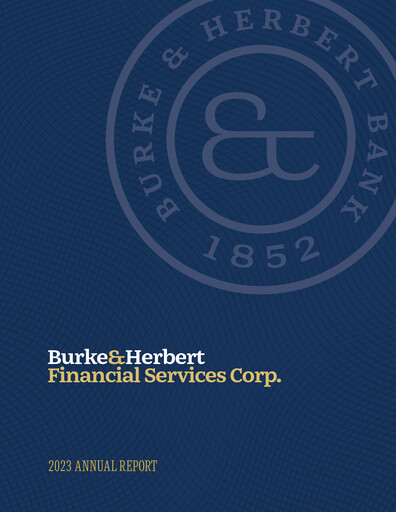 Thumbnail Burke & Herbert Financial Services Annual Report 2023