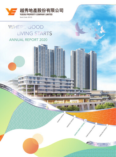 Miniature Yuexiu Property Rapport annuel 2020