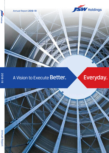 Thumbnail JSW Holdings Annual Report 2018-2019