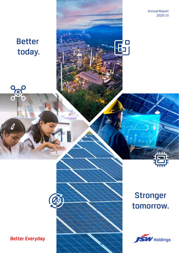 Thumbnail JSW Holdings Annual Report 2020-2021