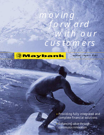 Thumbnail Maybank Annual Report 2001