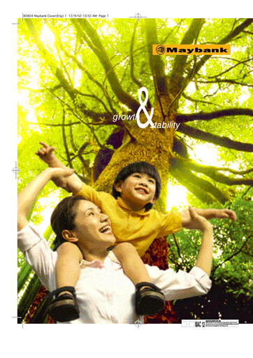 Thumbnail Maybank Annual Report 2002