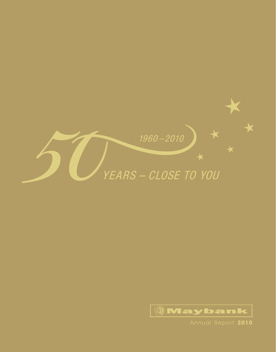 Thumbnail Maybank Annual Report 2010
