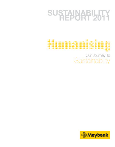 Thumbnail Maybank Sustainability Report 2011