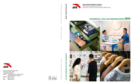 Thumbnail Anta Sports
 ESG Report 2024