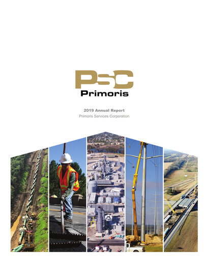 Thumbnail Primoris Services Corporation
 Annual Report 2019