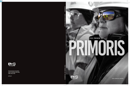 Thumbnail Primoris Services Corporation
 Annual Report 2022