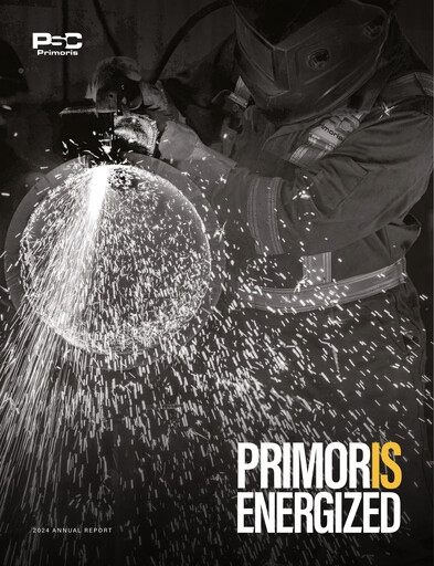 Thumbnail Primoris Services Corporation
 Annual Report 2024