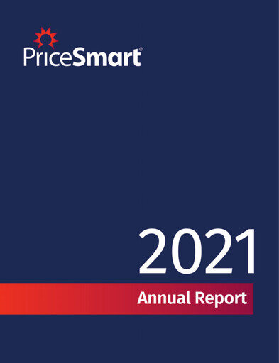 Thumbnail PriceSmart
 Annual Report 2021