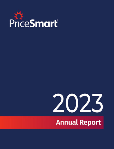 Thumbnail PriceSmart
 Annual Report 2023