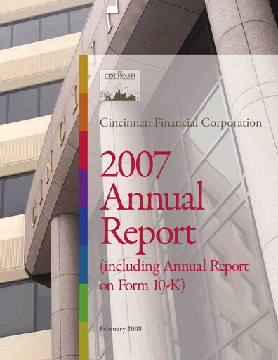 Thumbnail Cincinnati Financial
 Annual Report 2007