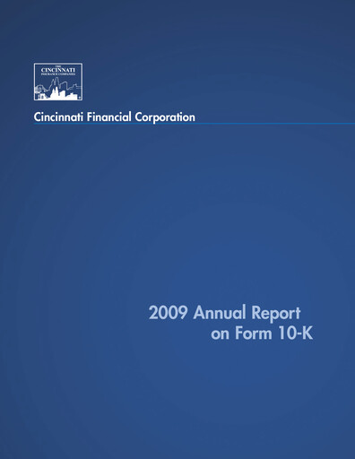 Thumbnail Cincinnati Financial
 Annual Report 2009