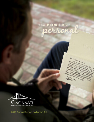 Thumbnail Cincinnati Financial
 Annual Report 2016
