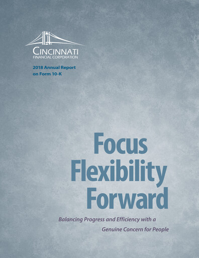Thumbnail Cincinnati Financial
 Annual Report 2018