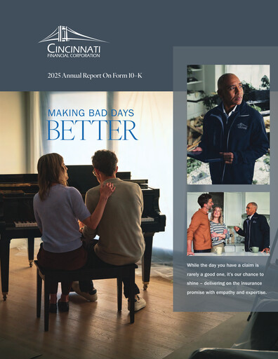 Miniature Cincinnati Financial
 Rapport annuel 2025