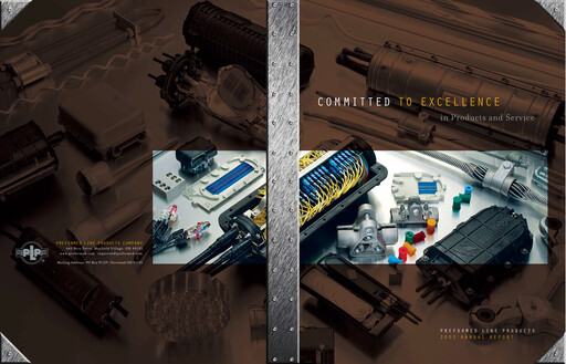 Thumbnail Preformed Line Products Annual Report 2002