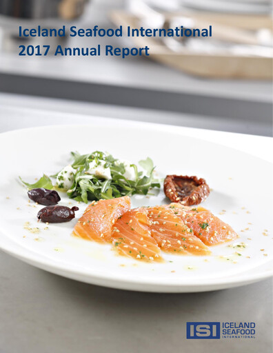 Thumbnail Iceland Seafood International Annual Report 2017