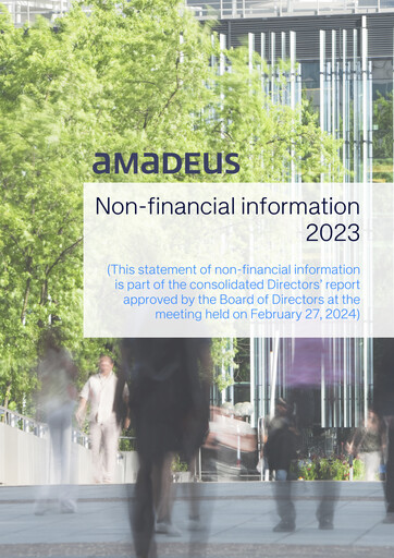 Thumbnail Amadeus IT Group ESG Report 2023