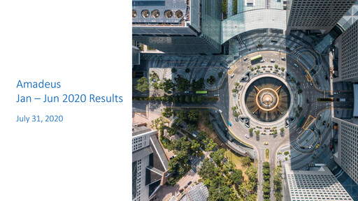 Thumbnail Amadeus IT Group Half-year Report 2020-h1