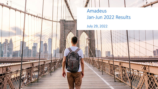 Thumbnail Amadeus IT Group Half-year Report 2022-h1