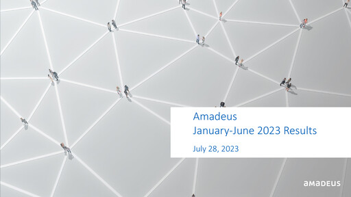 Thumbnail Amadeus IT Group Half-year Report 2023-h1