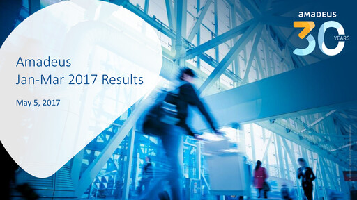 Thumbnail Amadeus IT Group Quarterly Report 2017-q1