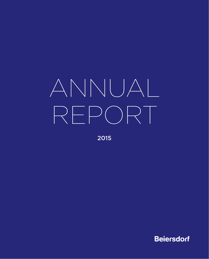 Thumbnail Beiersdorf Annual Report 2015