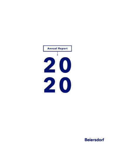 Thumbnail Beiersdorf Annual Report 2020