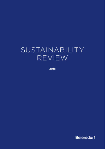 Thumbnail Beiersdorf Sustainability Report 2018