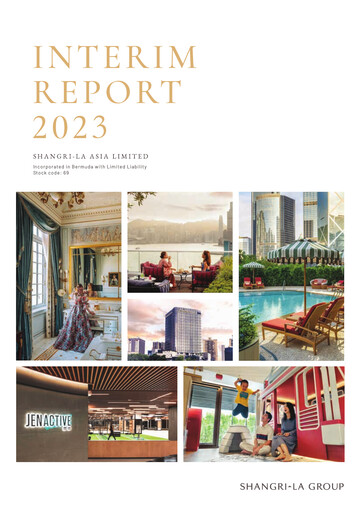 Thumbnail Shangri-La Half-year Report 2023-h1