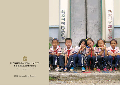 Thumbnail Shangri-La Sustainability Report 2012