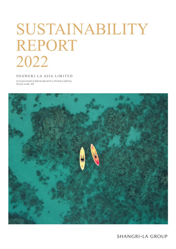 Thumbnail Shangri-La Sustainability Report 2022