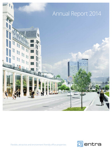 Thumbnail Entra Annual Report 2014