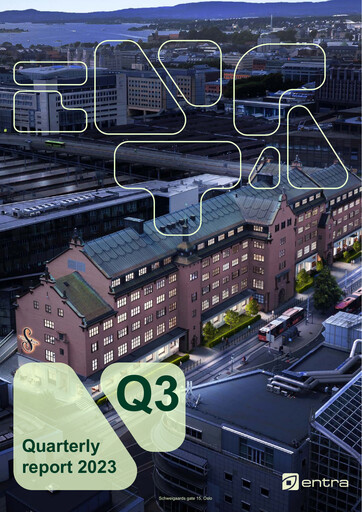 Vorschaubild Entra Quartalsbericht 2023-q3