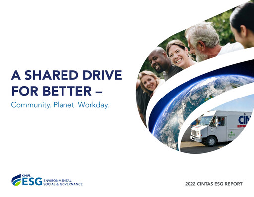 Thumbnail Cintas ESG Report 2022