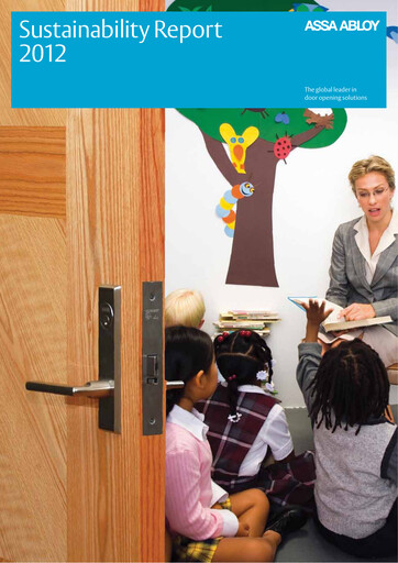 Vorschaubild Assa Abloy
 Nachhaltigkeitsbericht 2012