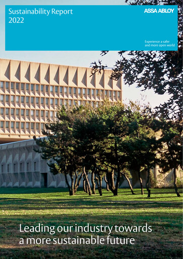Vorschaubild Assa Abloy
 Nachhaltigkeitsbericht 2022