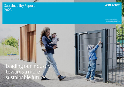 Vorschaubild Assa Abloy
 Nachhaltigkeitsbericht 2023