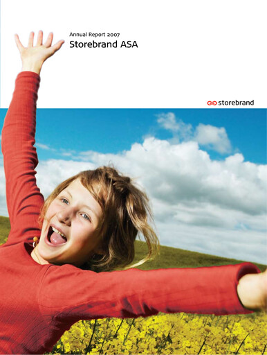 Thumbnail Storebrand Annual Report 2007