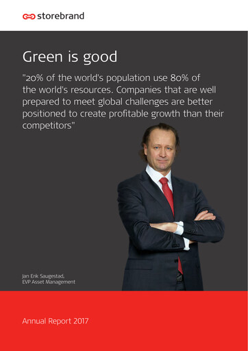 Vorschaubild Storebrand Jahresbericht 2017