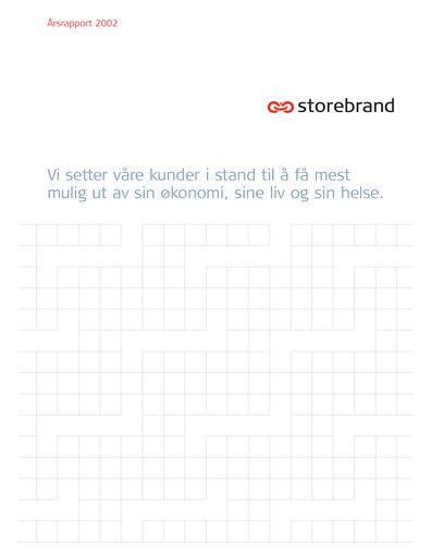 Vorschaubild Storebrand Jahresbericht 2002