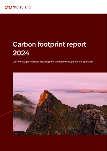 Thumbnail Storebrand ESG Report 2024