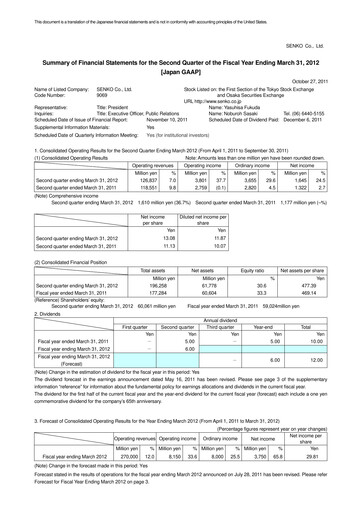 Vorschaubild SENKO Group Holdings Halbjahresbericht 2012-h1