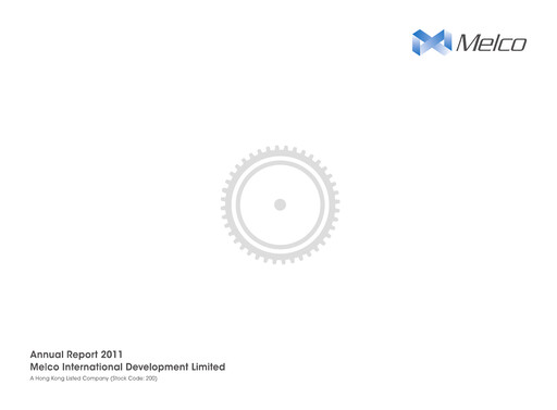 Thumbnail Melco International Development Annual Report 2011